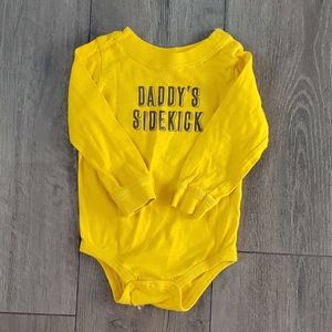 daddy's sidekick onesie